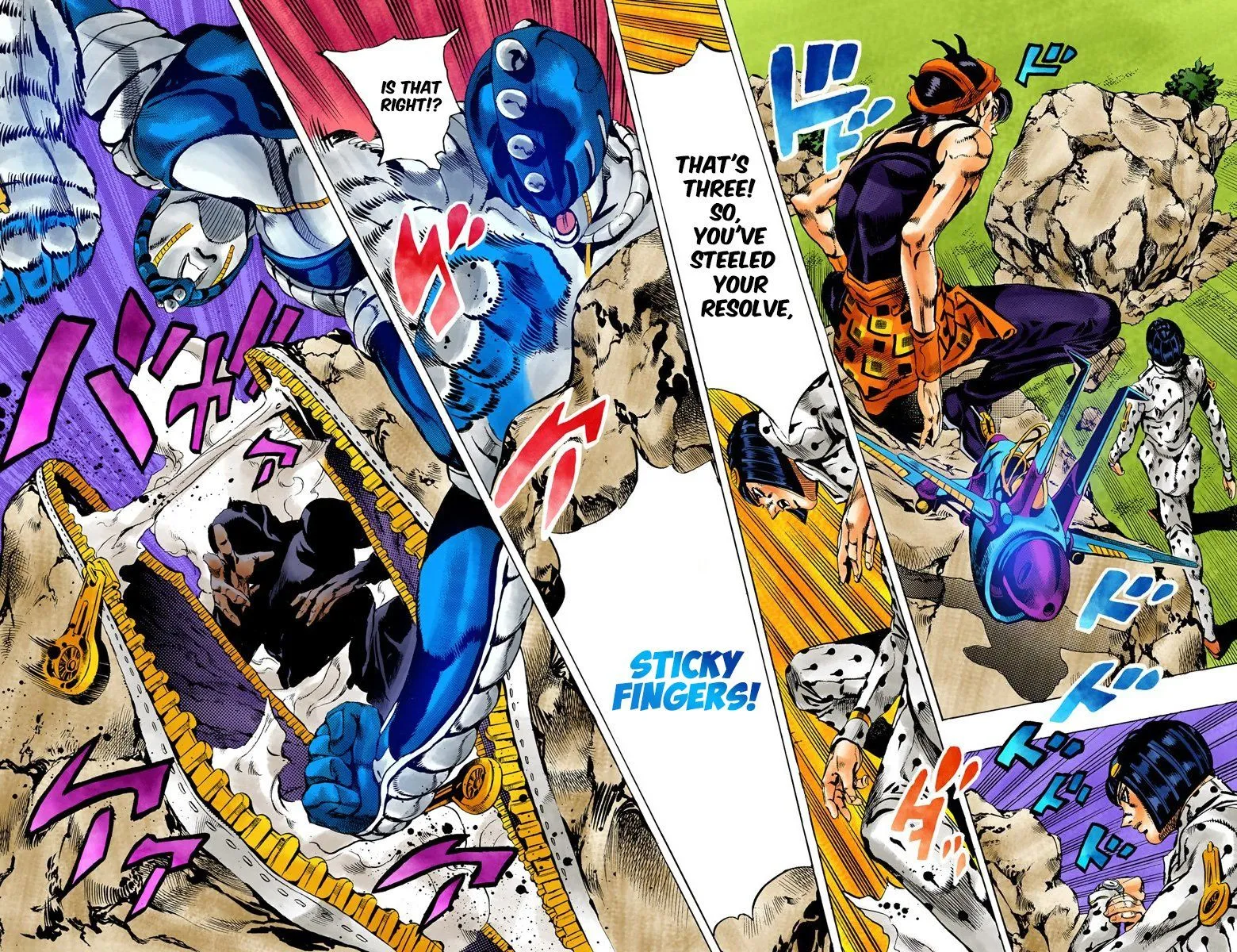 Read JoJo's Bizarre Adventure Part 5 Golden Wind Manga Online