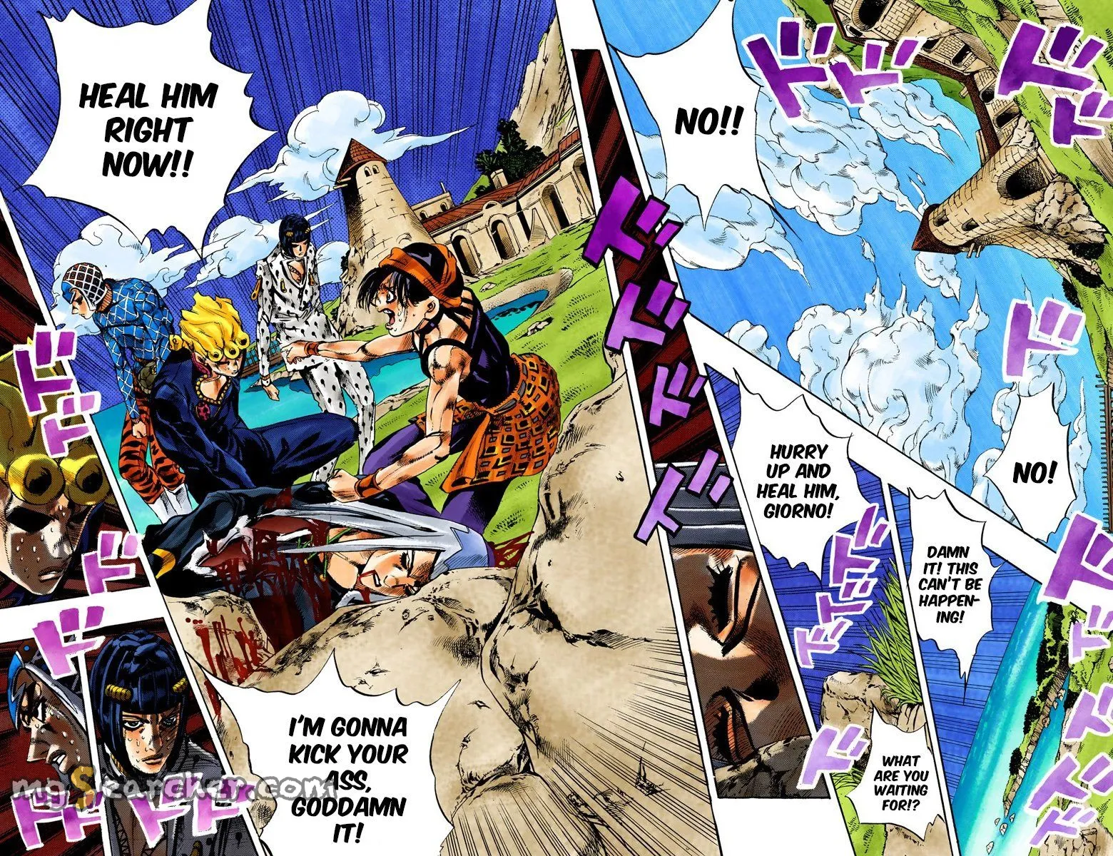Read JoJo's Bizarre Adventure Part 5 Golden Wind Manga Online