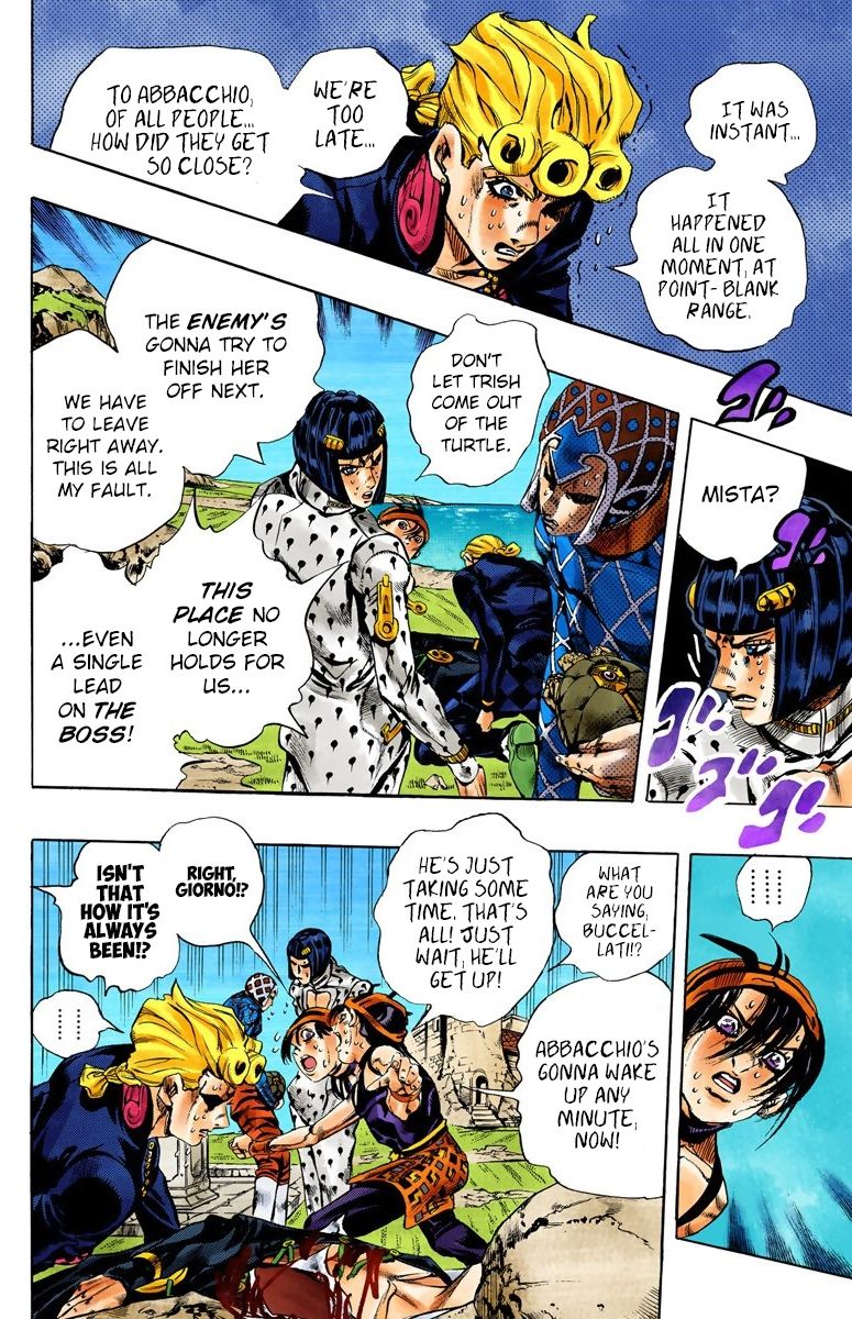 Read JoJo's Bizarre Adventure Part 5 Golden Wind Manga Online