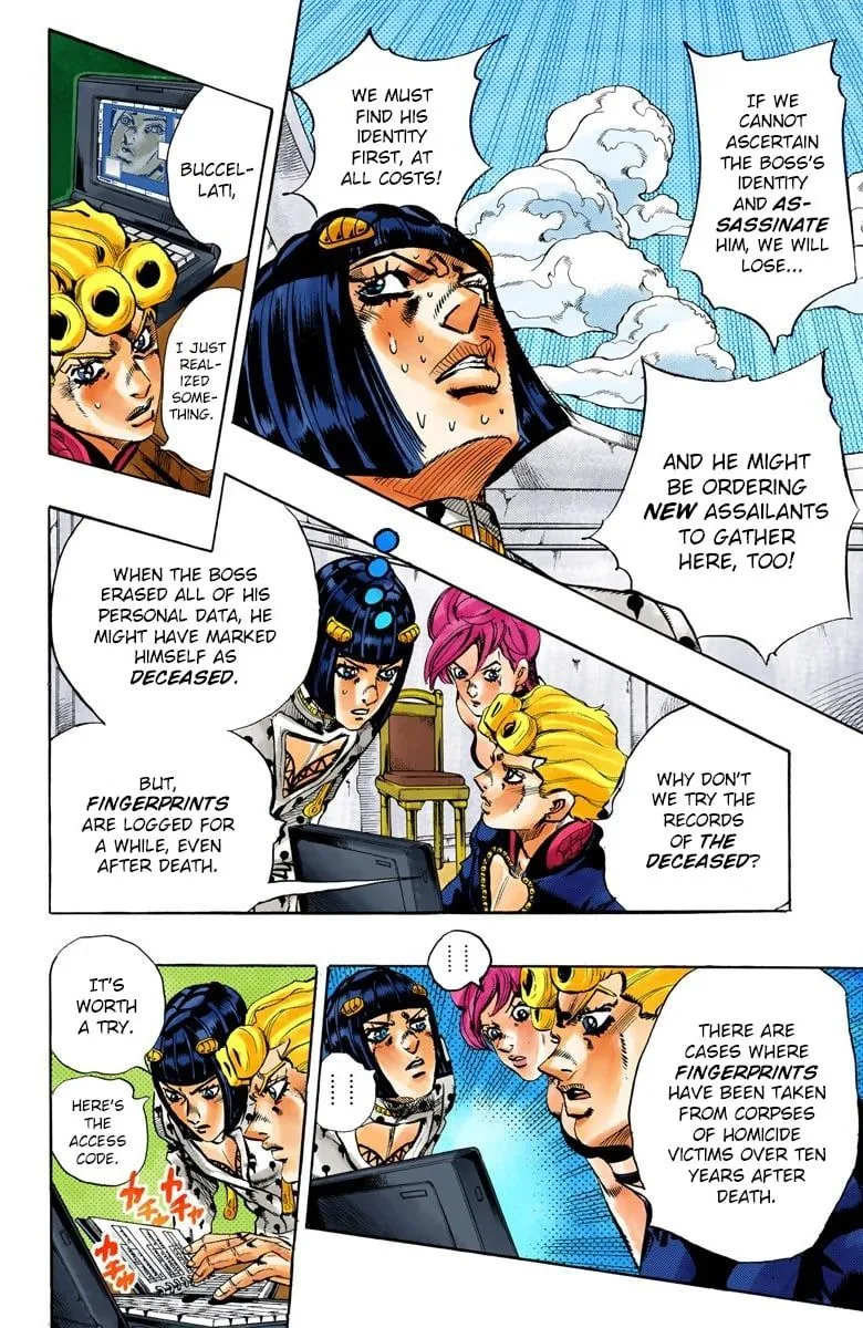 Read JoJo's Bizarre Adventure Part 5 Golden Wind Manga Online