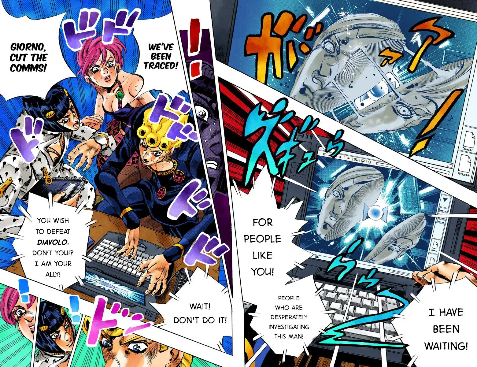 Read JoJo's Bizarre Adventure Part 5 Golden Wind Manga Online