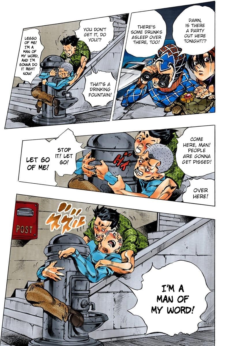 Read JoJo's Bizarre Adventure Part 5 Golden Wind Manga Online