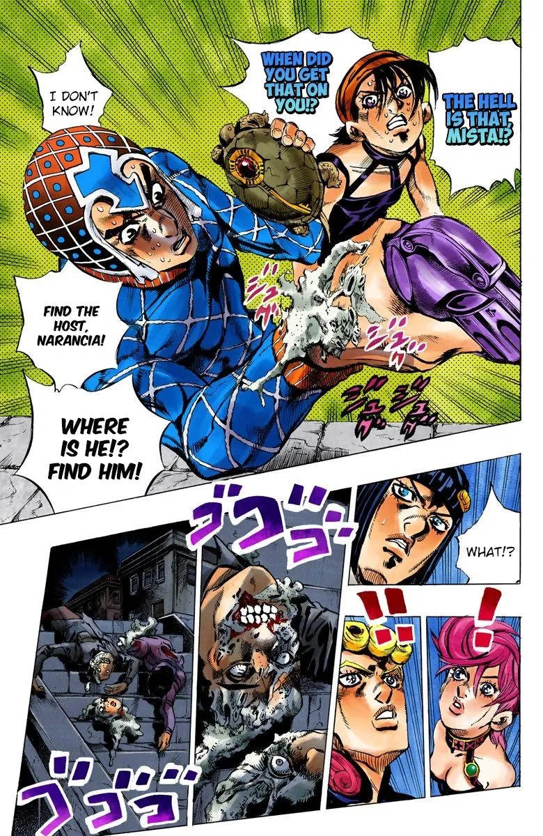 Read JoJo's Bizarre Adventure Part 5 Golden Wind Manga Online