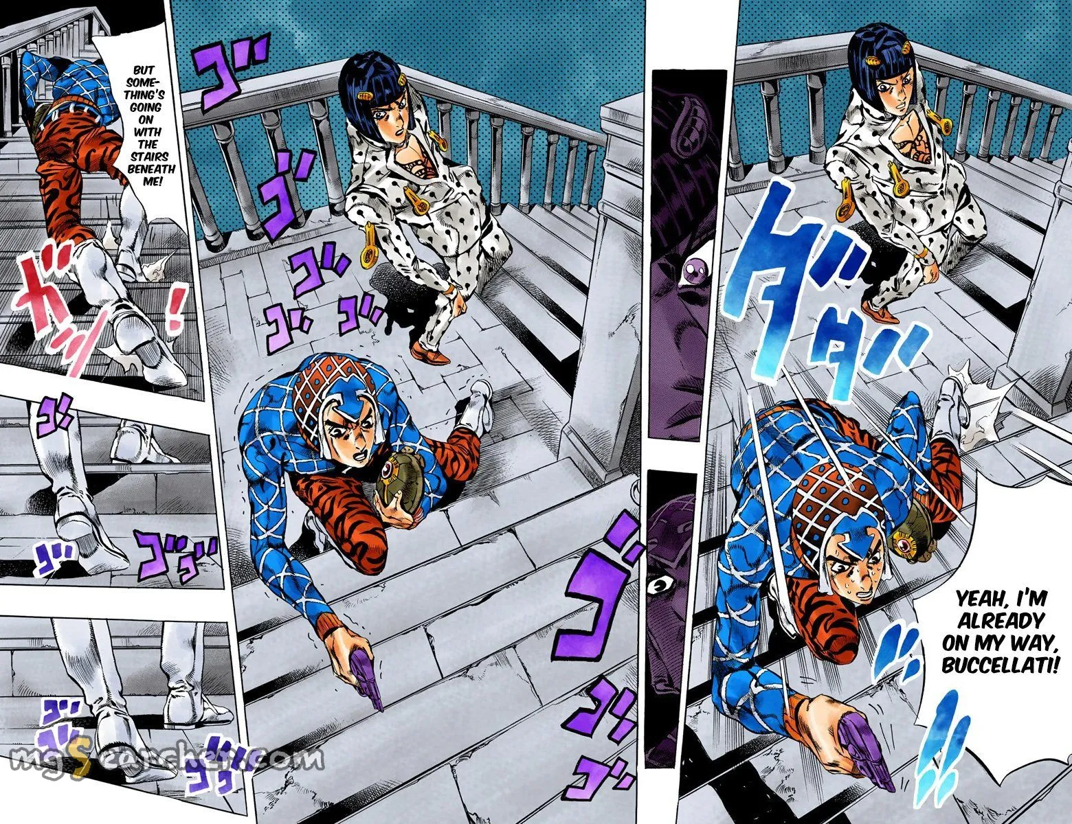 Read JoJo's Bizarre Adventure Part 5 Golden Wind Manga Online