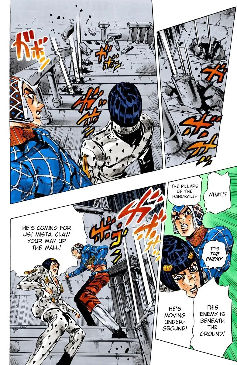 Read JoJo's Bizarre Adventure Part 5 Golden Wind Manga Online