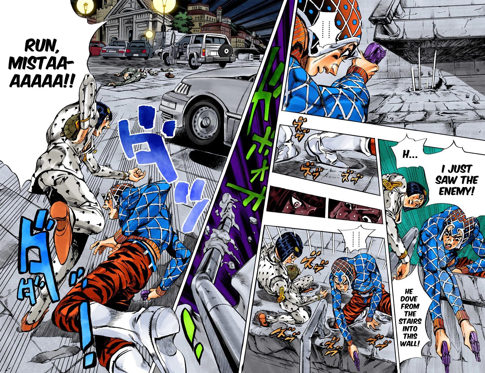 Read JoJo's Bizarre Adventure Part 5 Golden Wind Manga Online