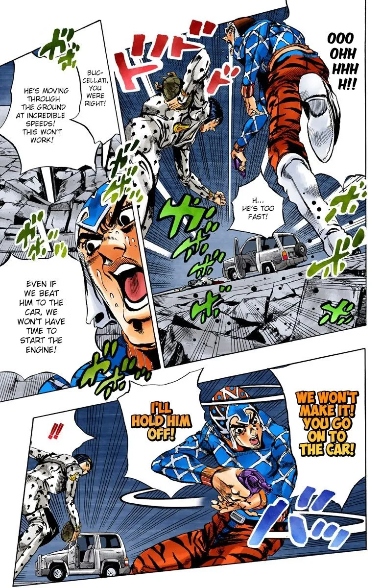 Read JoJo's Bizarre Adventure Part 5 Golden Wind Manga Online