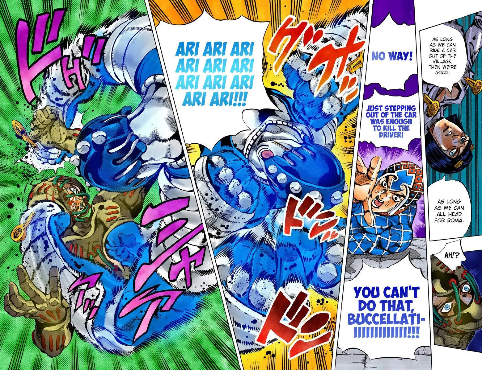 Read JoJo's Bizarre Adventure Part 5 Golden Wind Manga Online