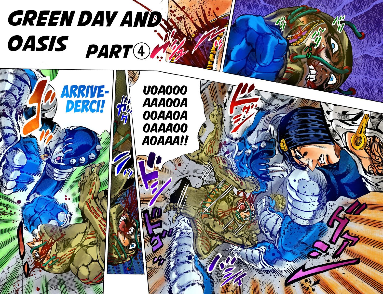 Read JoJo's Bizarre Adventure Part 5 Golden Wind Manga Online