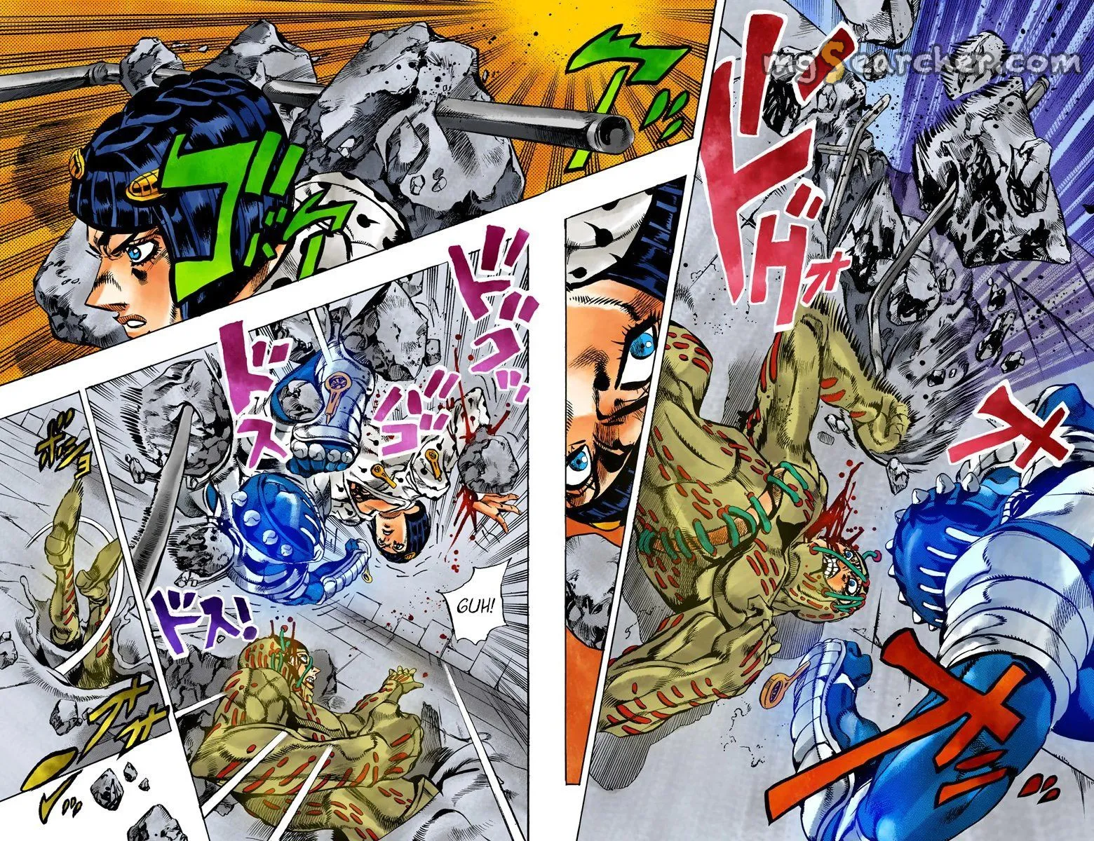 Read JoJo's Bizarre Adventure Part 5 Golden Wind Manga Online