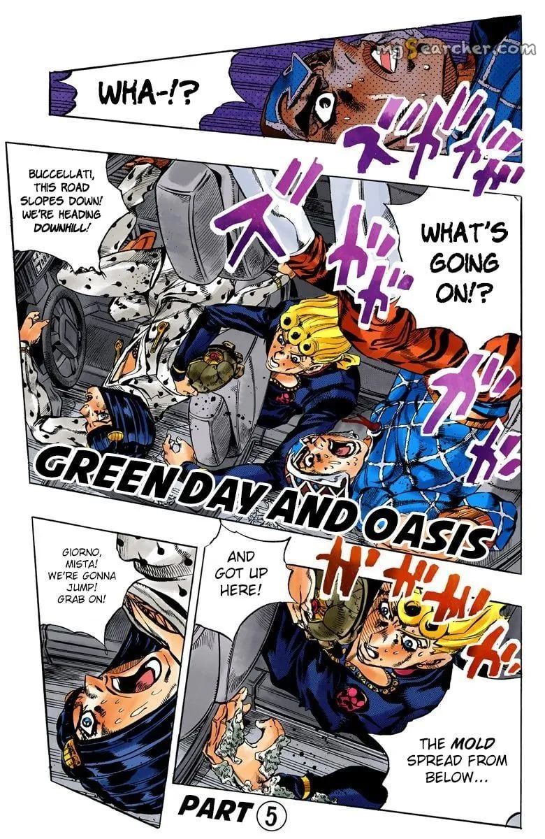 Read JoJo's Bizarre Adventure Part 5 Golden Wind Manga Online