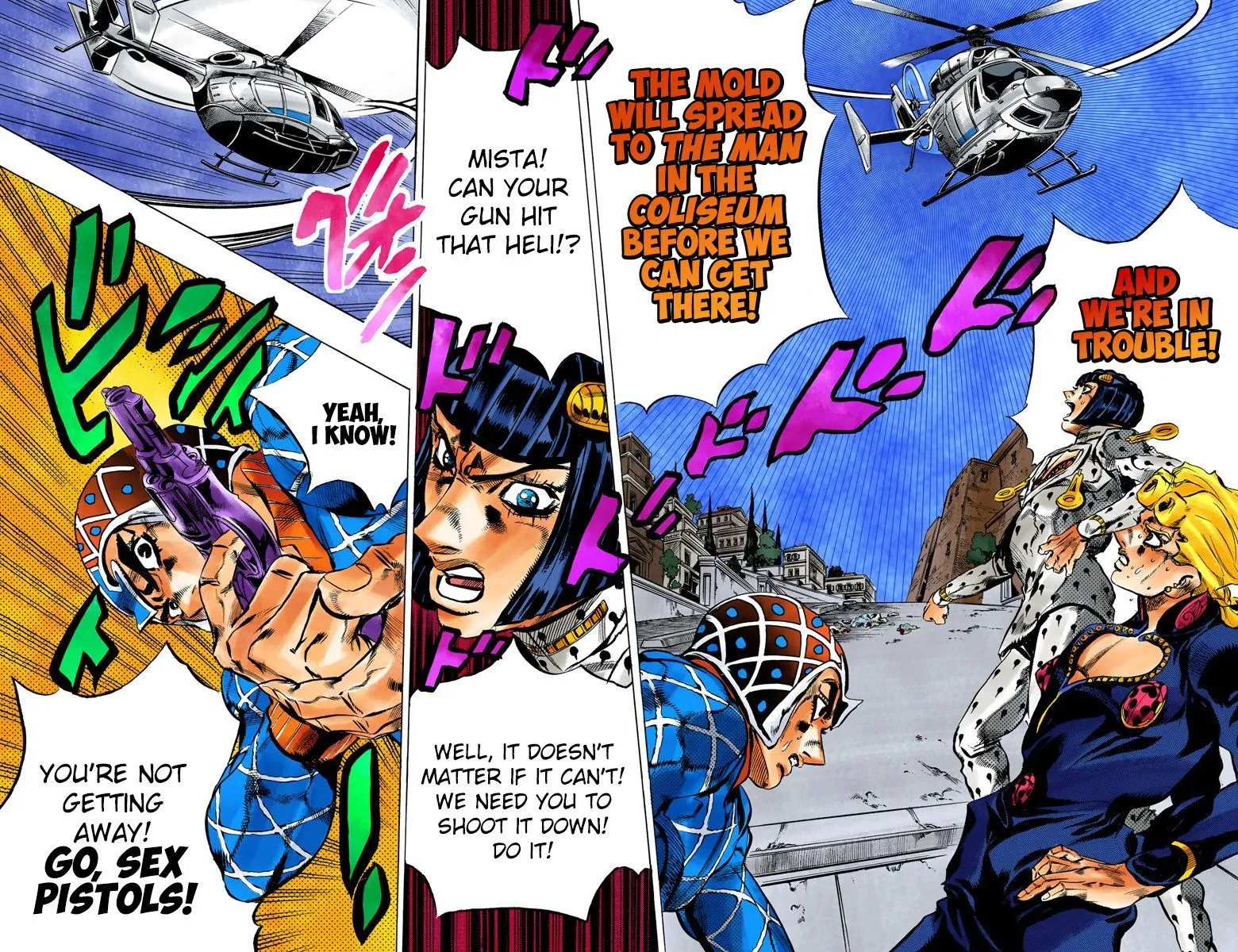 Read JoJo's Bizarre Adventure Part 5 Golden Wind Manga Online