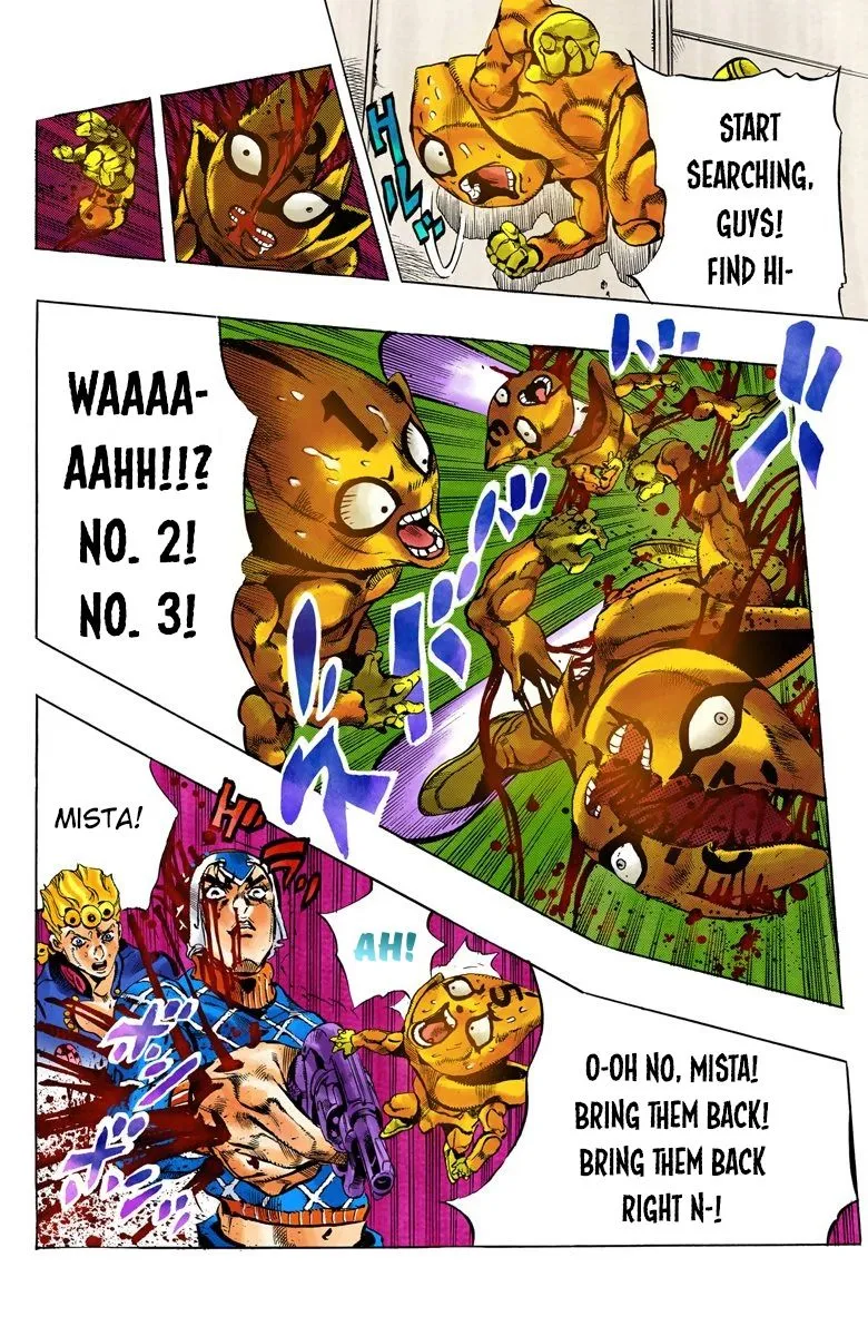 Read JoJo's Bizarre Adventure Part 5 Golden Wind Manga Online