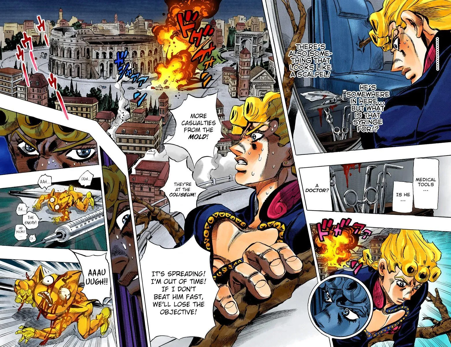 Read JoJo's Bizarre Adventure Part 5 Golden Wind Manga Online