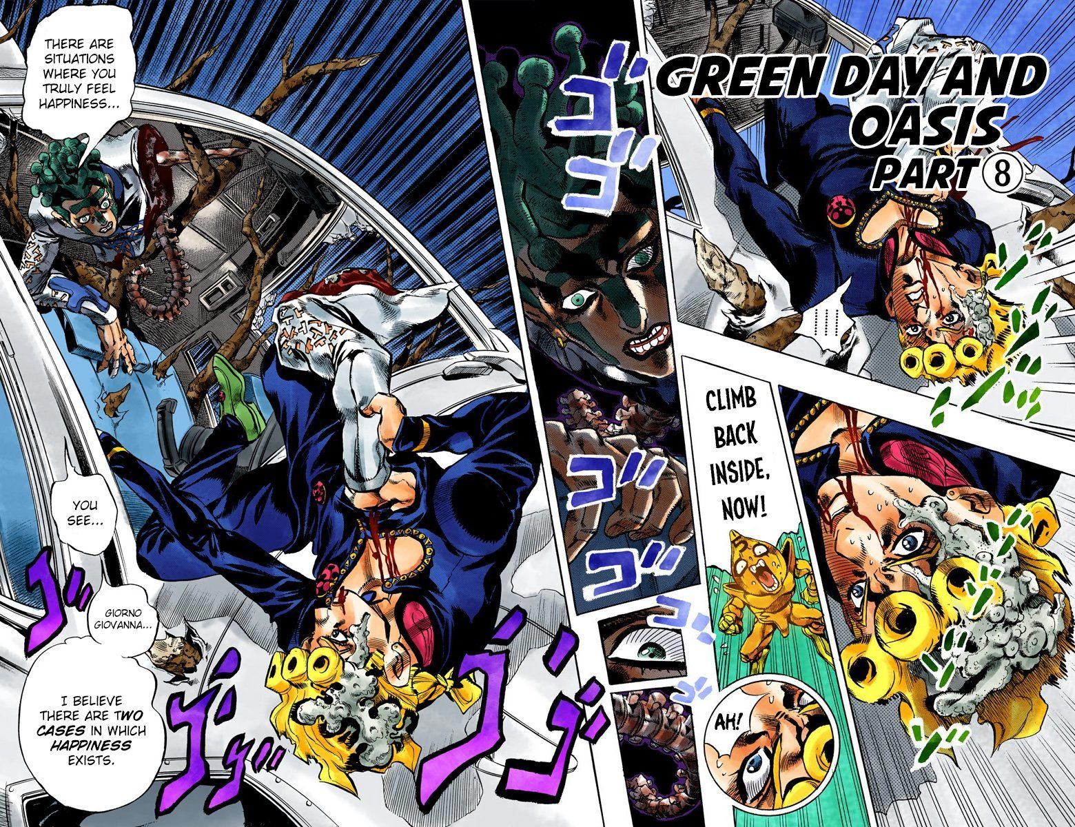 Read JoJo's Bizarre Adventure Part 5 Golden Wind Manga Online
