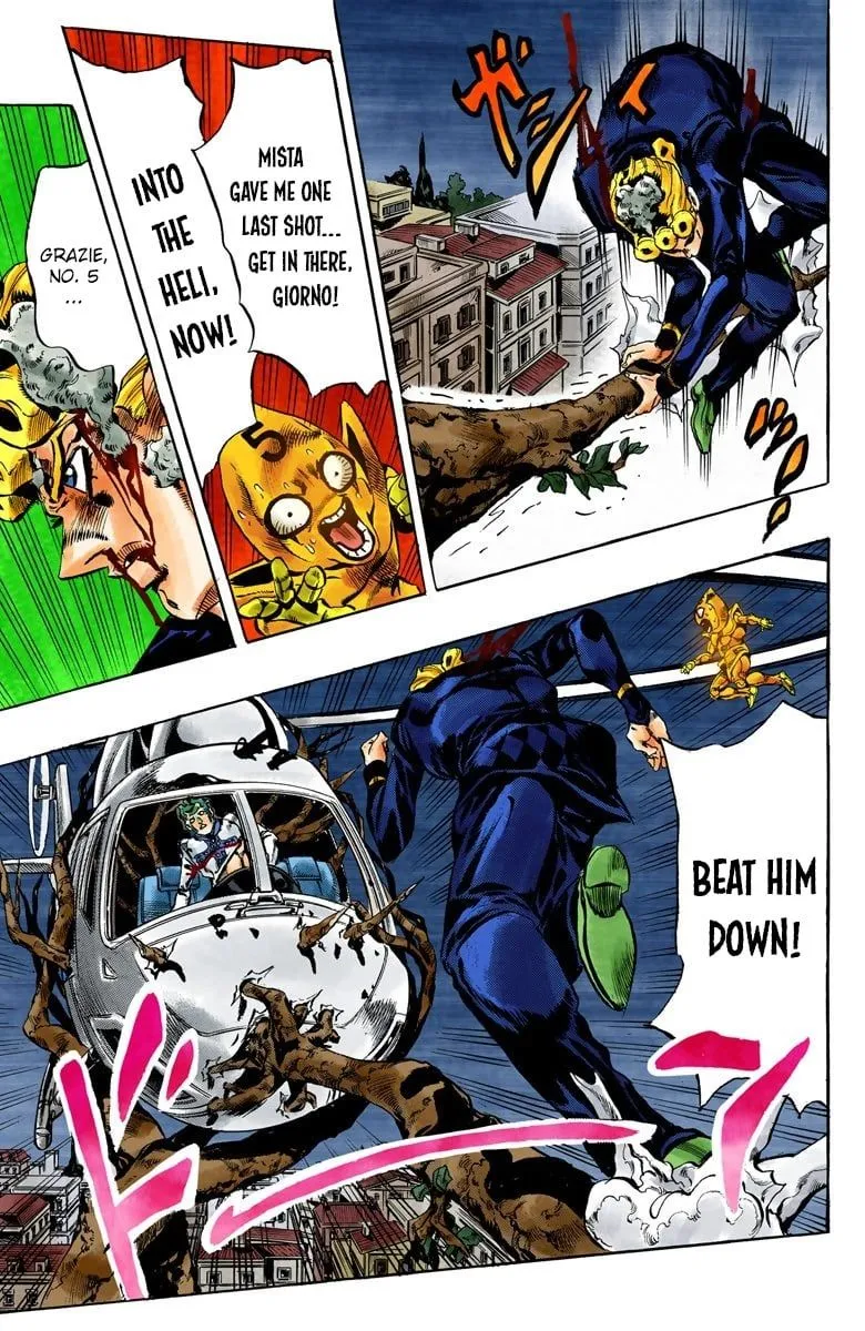 Read JoJo's Bizarre Adventure Part 5 Golden Wind Manga Online