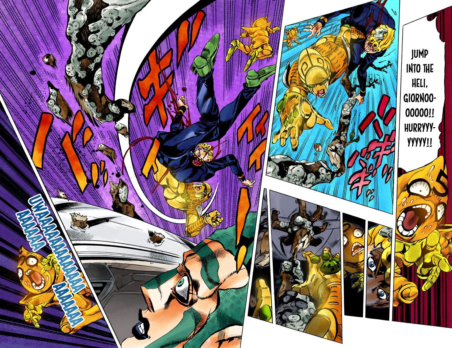 Read JoJo's Bizarre Adventure Part 5 Golden Wind Manga Online