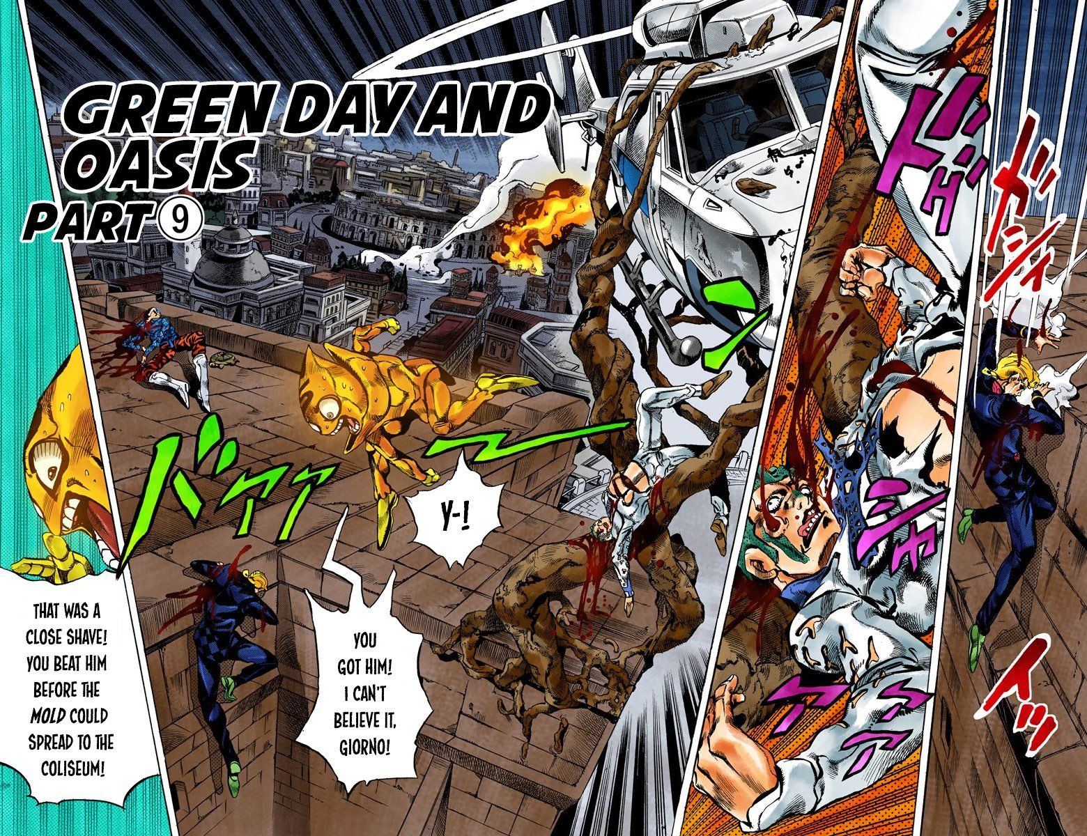 Read JoJo's Bizarre Adventure Part 5 Golden Wind Manga Online