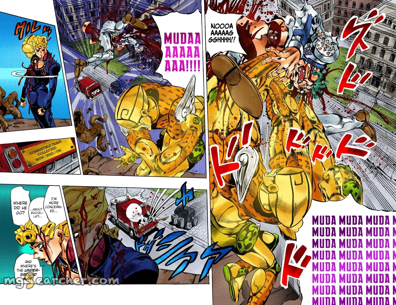 Read JoJo's Bizarre Adventure Part 5 Golden Wind Manga Online