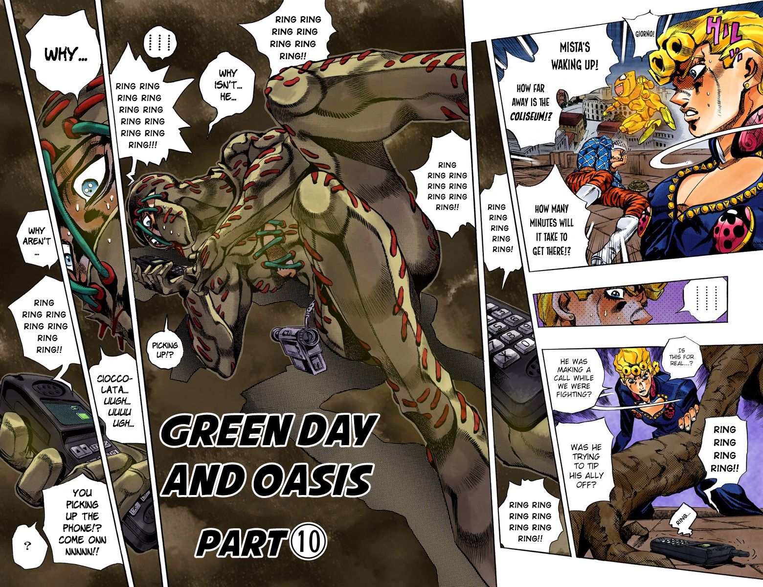 Read JoJo's Bizarre Adventure Part 5 Golden Wind Manga Online
