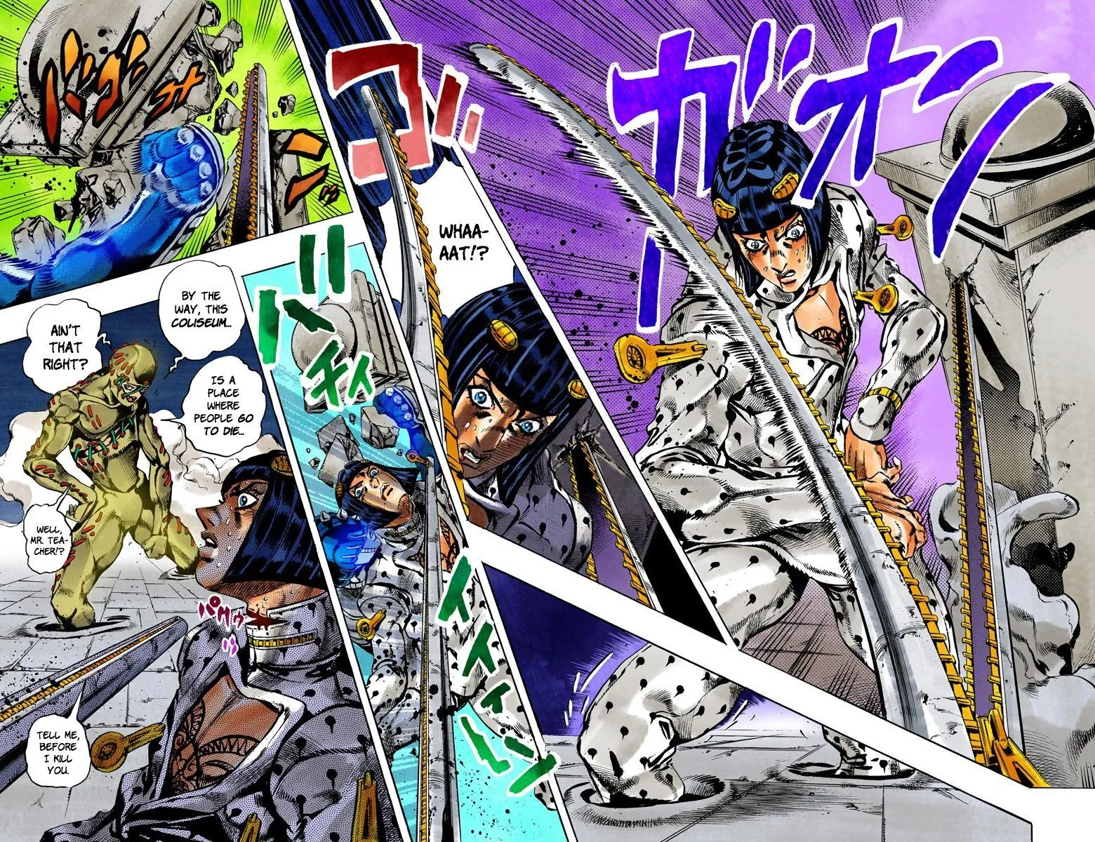 Read JoJo's Bizarre Adventure Part 5 Golden Wind Manga Online