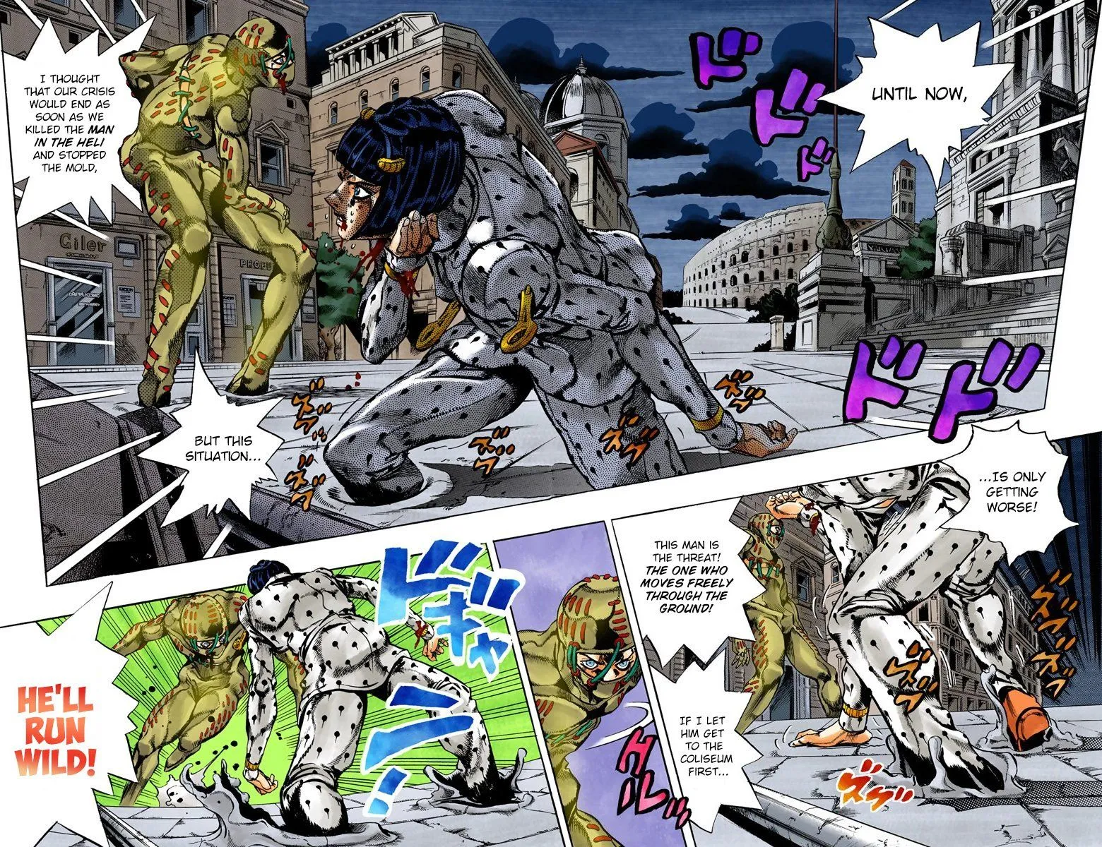 Read JoJo's Bizarre Adventure Part 5 Golden Wind Manga Online