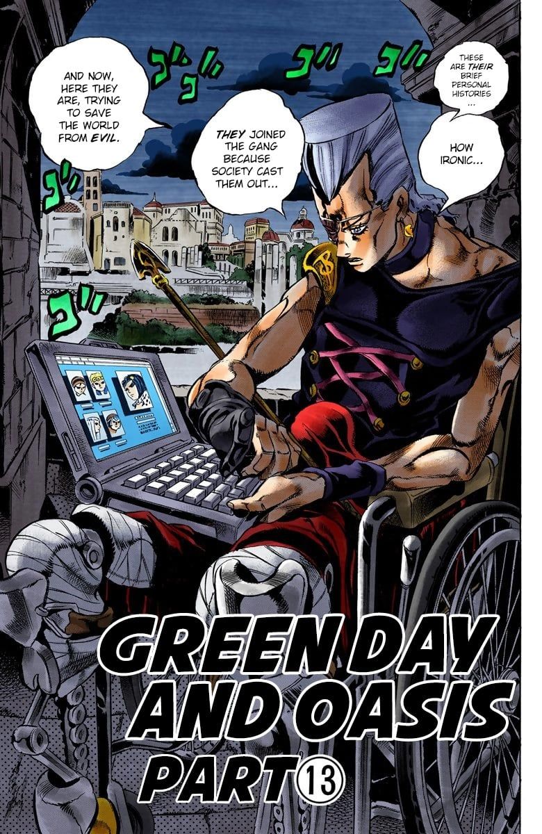 Read JoJo's Bizarre Adventure Part 5 Golden Wind Manga Online