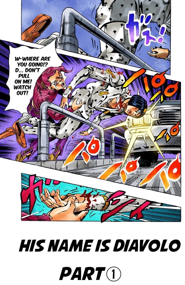 Read JoJo's Bizarre Adventure Part 5 Golden Wind Manga Online