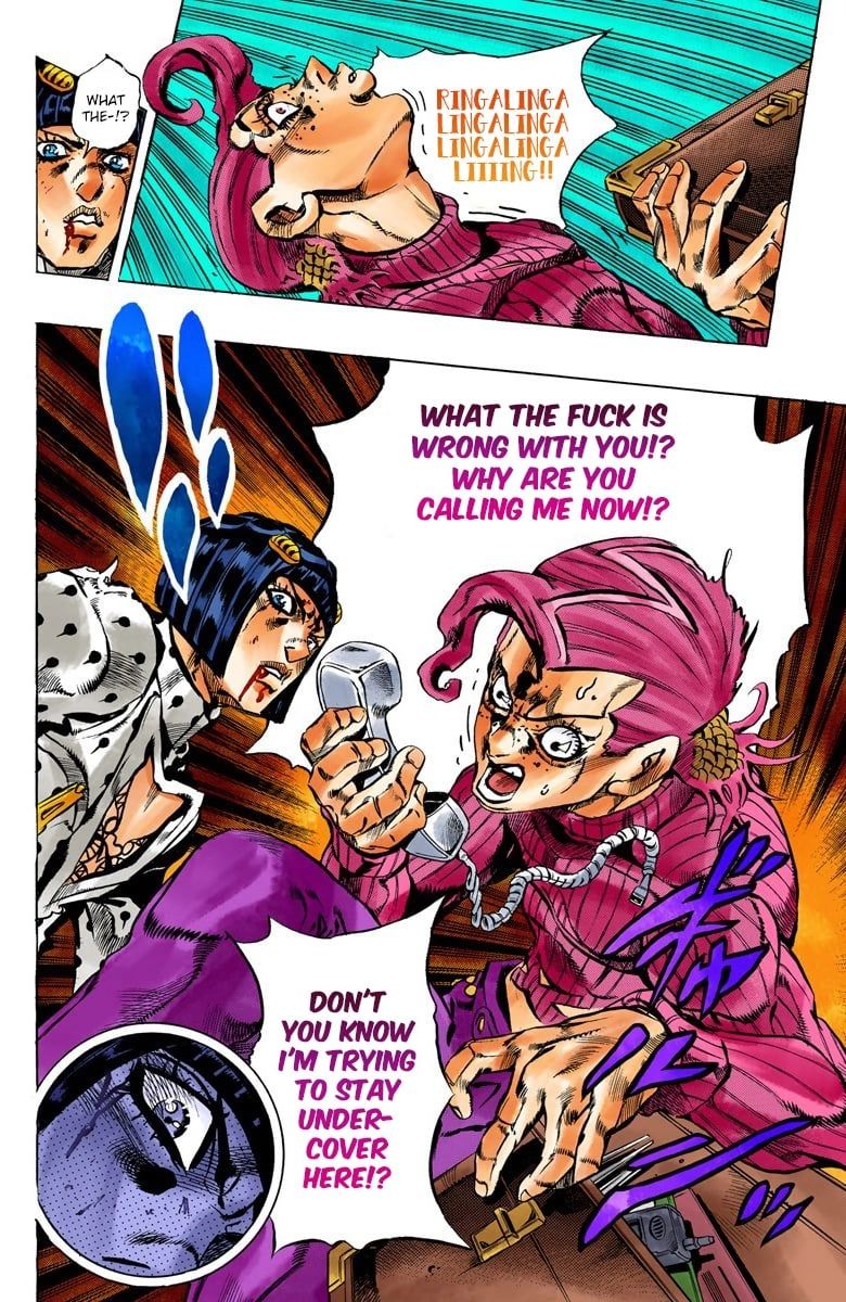 Read JoJo's Bizarre Adventure Part 5 Golden Wind Manga Online
