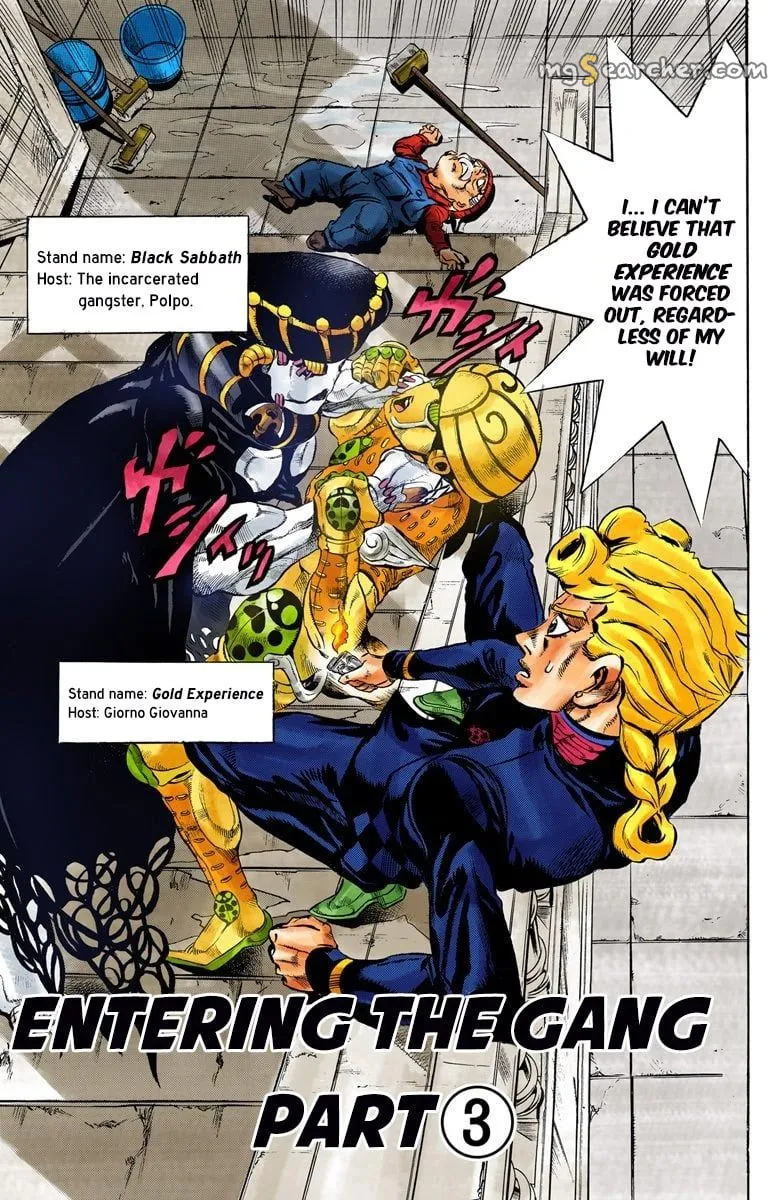Read JoJo's Bizarre Adventure Part 5 Golden Wind Manga Online