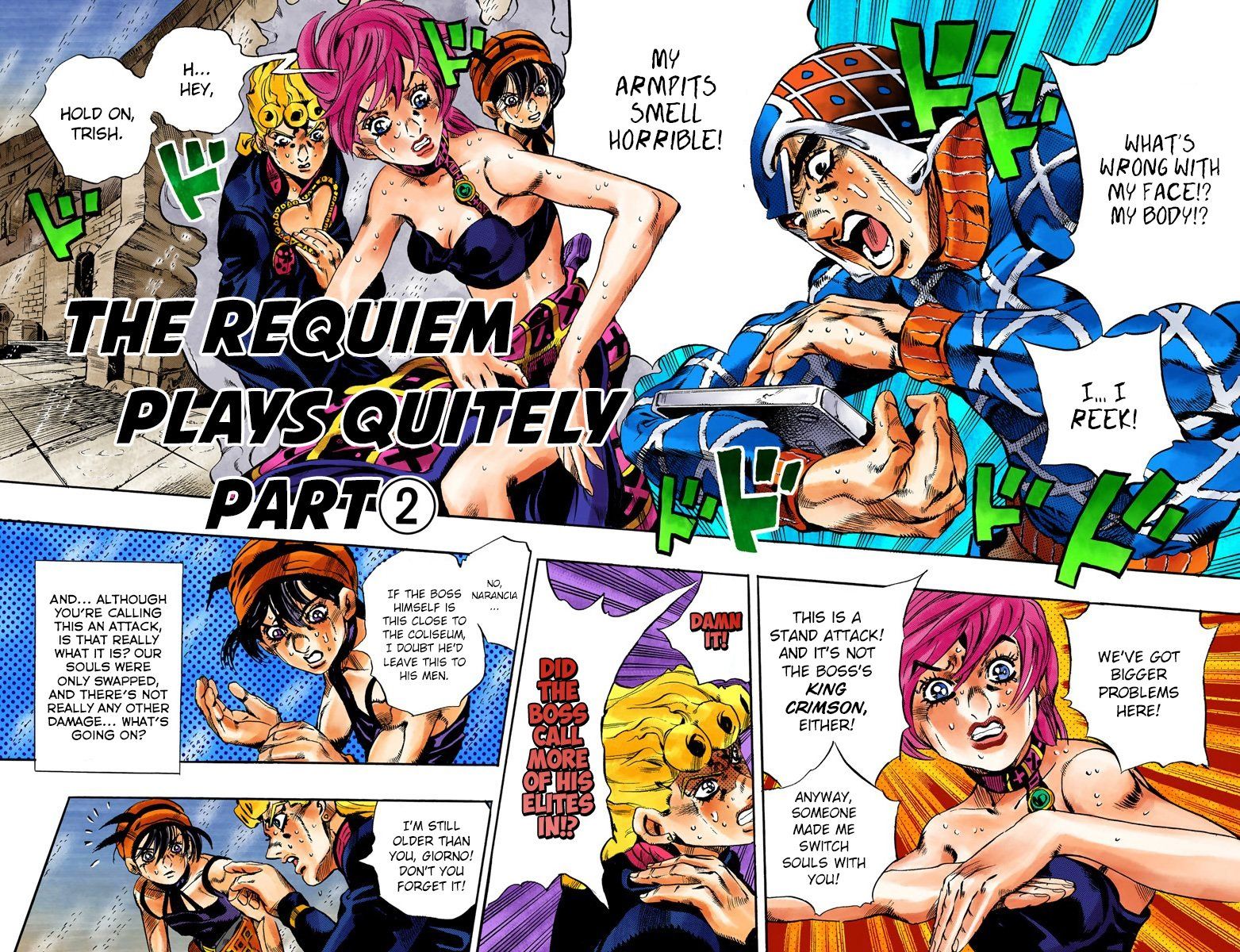 Read JoJo's Bizarre Adventure Part 5 Golden Wind Manga Online