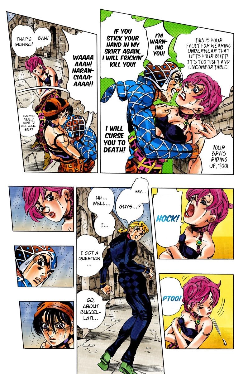 Read JoJo's Bizarre Adventure Part 5 Golden Wind Manga Online