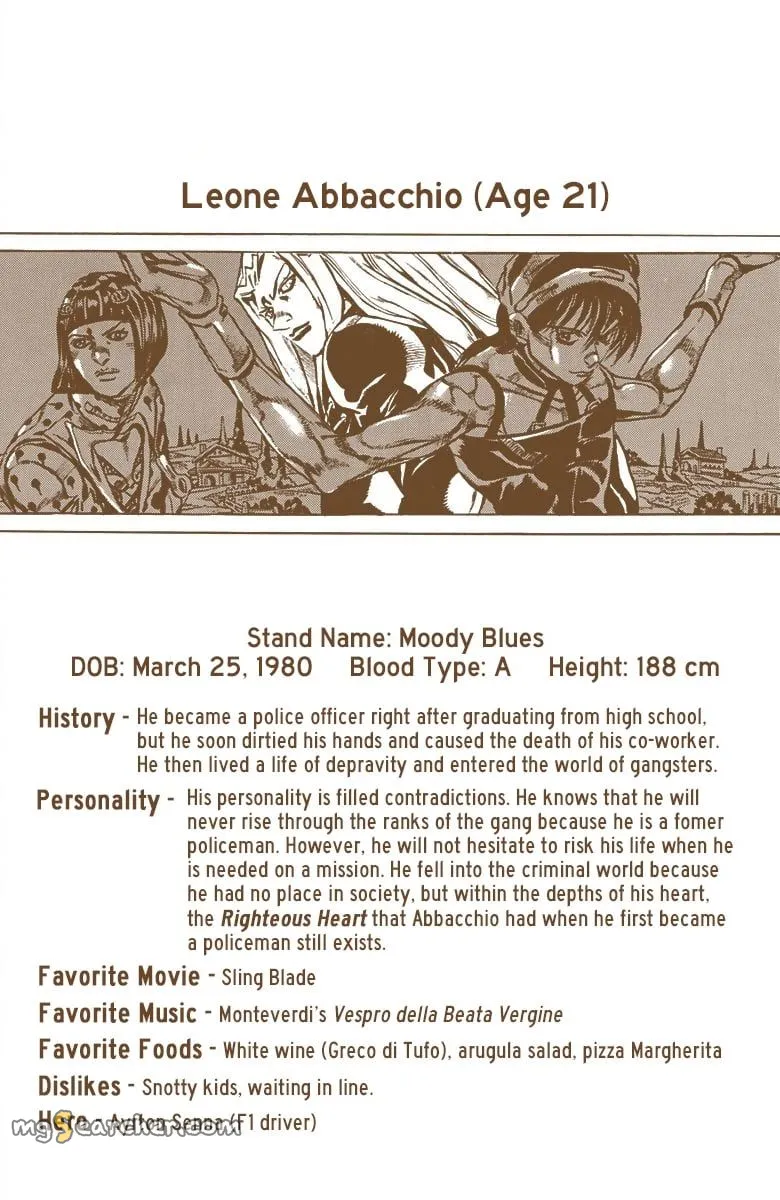 Read JoJo's Bizarre Adventure Part 5 Golden Wind Manga Online