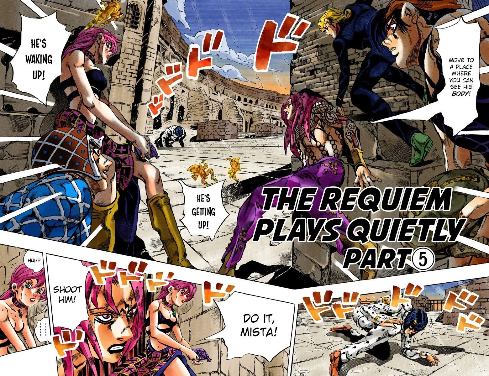 Read JoJo's Bizarre Adventure Part 5 Golden Wind Manga Online