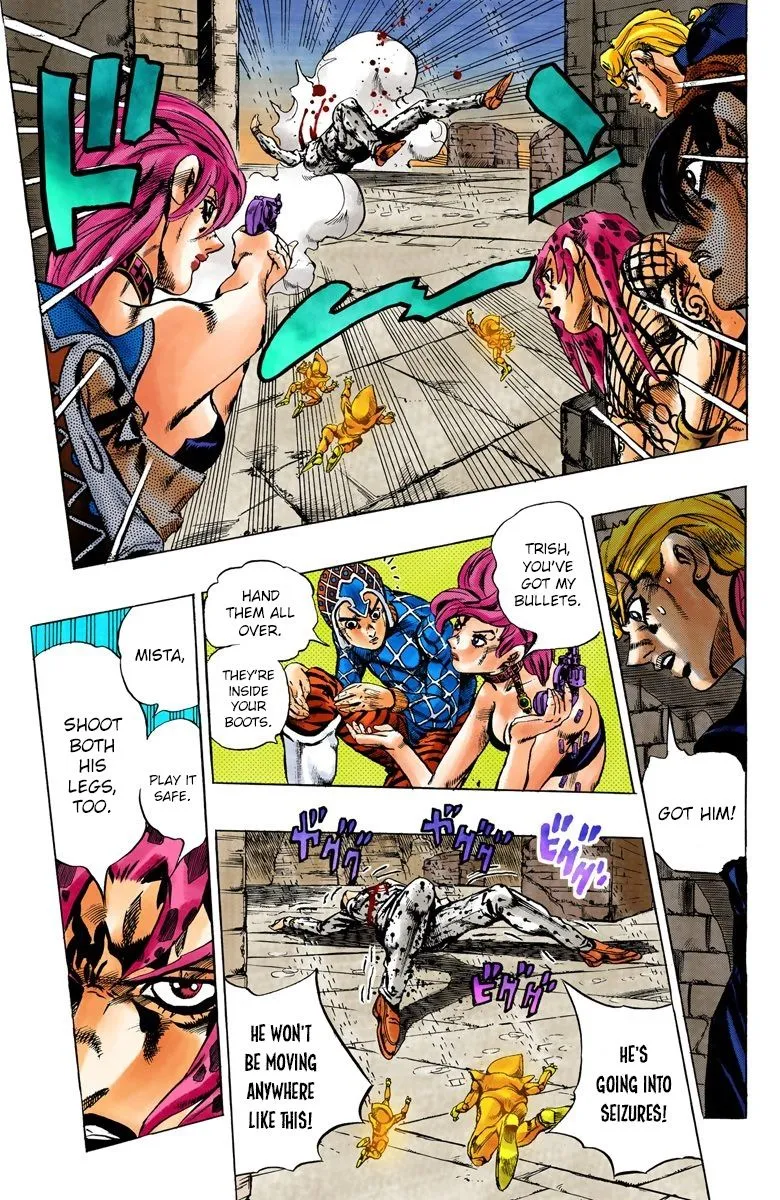 Read JoJo's Bizarre Adventure Part 5 Golden Wind Manga Online