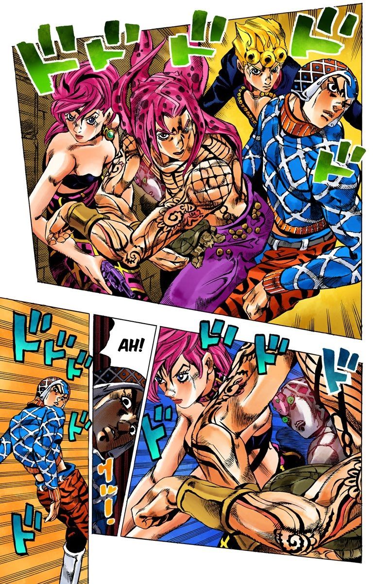 Read JoJo's Bizarre Adventure Part 5 Golden Wind Manga Online