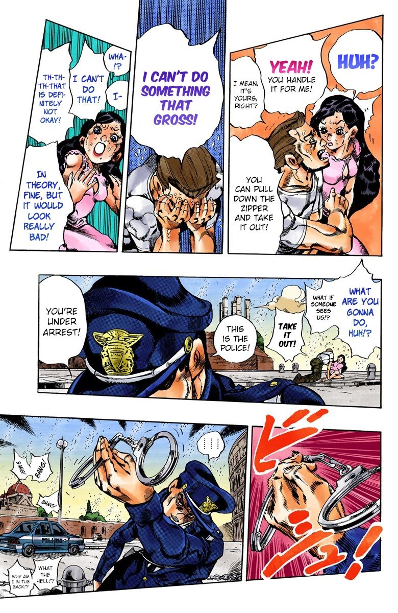 Read JoJo's Bizarre Adventure Part 5 Golden Wind Manga Online