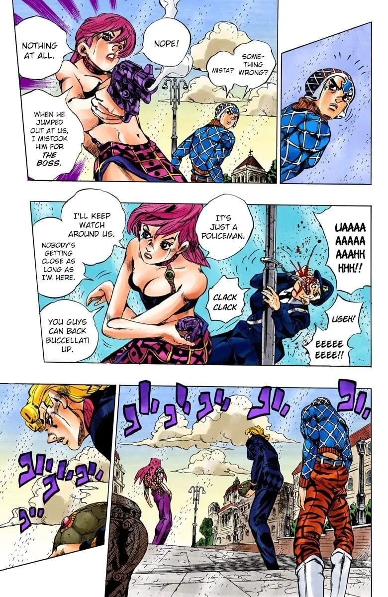 Read JoJo's Bizarre Adventure Part 5 Golden Wind Manga Online