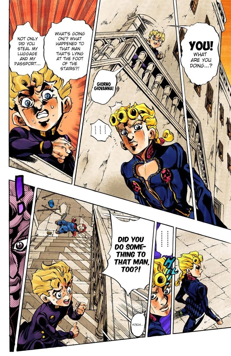 Read JoJo's Bizarre Adventure Part 5 Golden Wind Manga Online