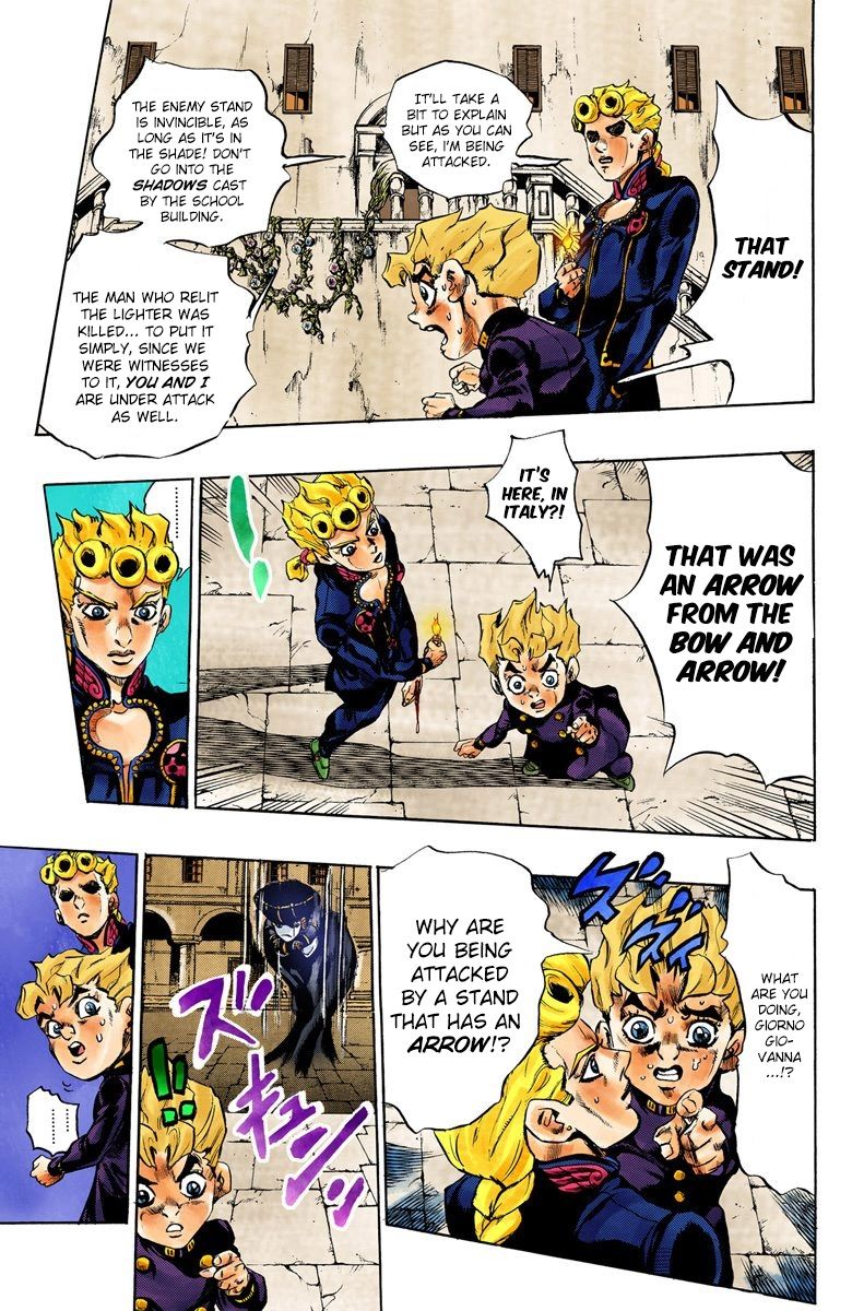 Read JoJo's Bizarre Adventure Part 5 Golden Wind Manga Online