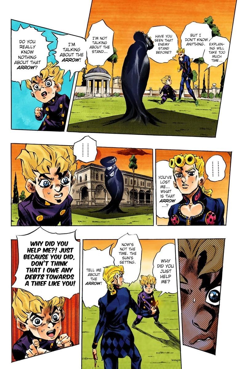 Read JoJo's Bizarre Adventure Part 5 Golden Wind Manga Online
