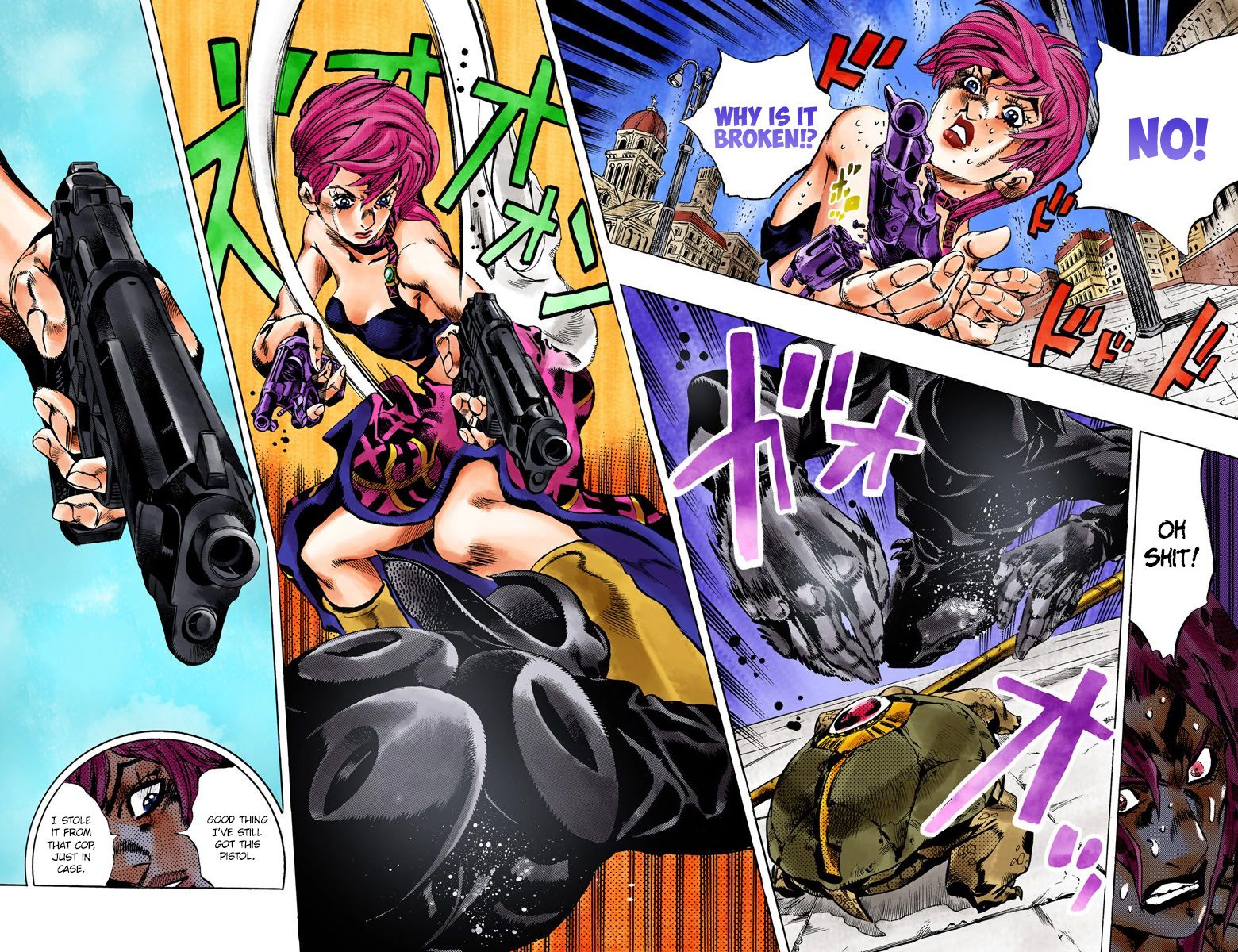 Read JoJo's Bizarre Adventure Part 5 Golden Wind Manga Online