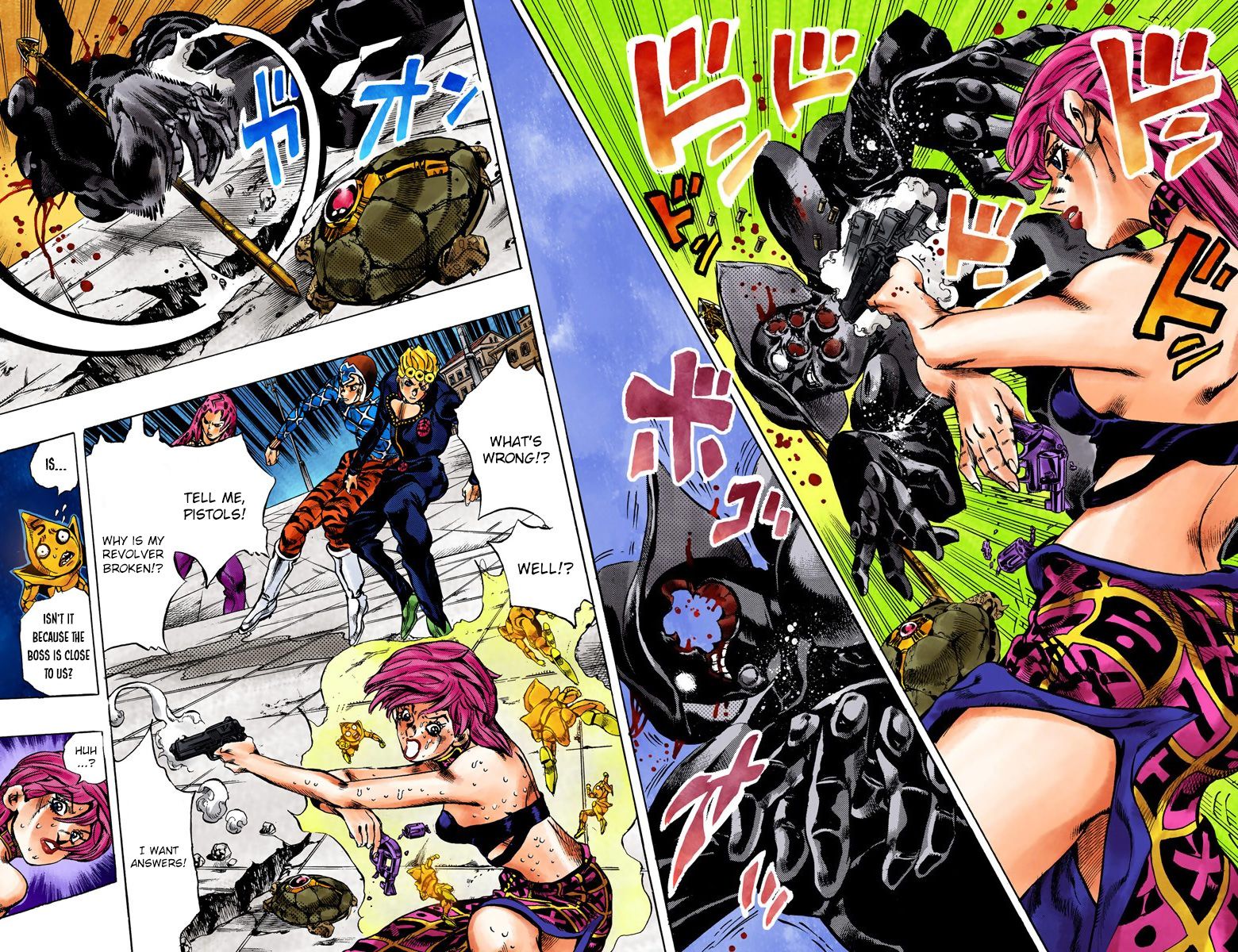 Read JoJo's Bizarre Adventure Part 5 Golden Wind Manga Online