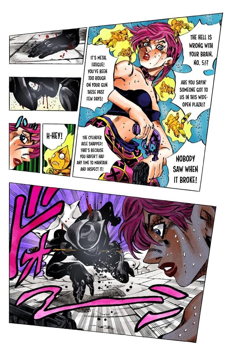 Read JoJo's Bizarre Adventure Part 5 Golden Wind Manga Online