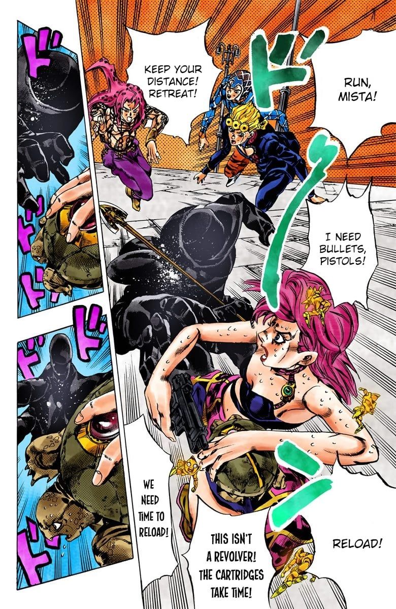 Read JoJo's Bizarre Adventure Part 5 Golden Wind Manga Online