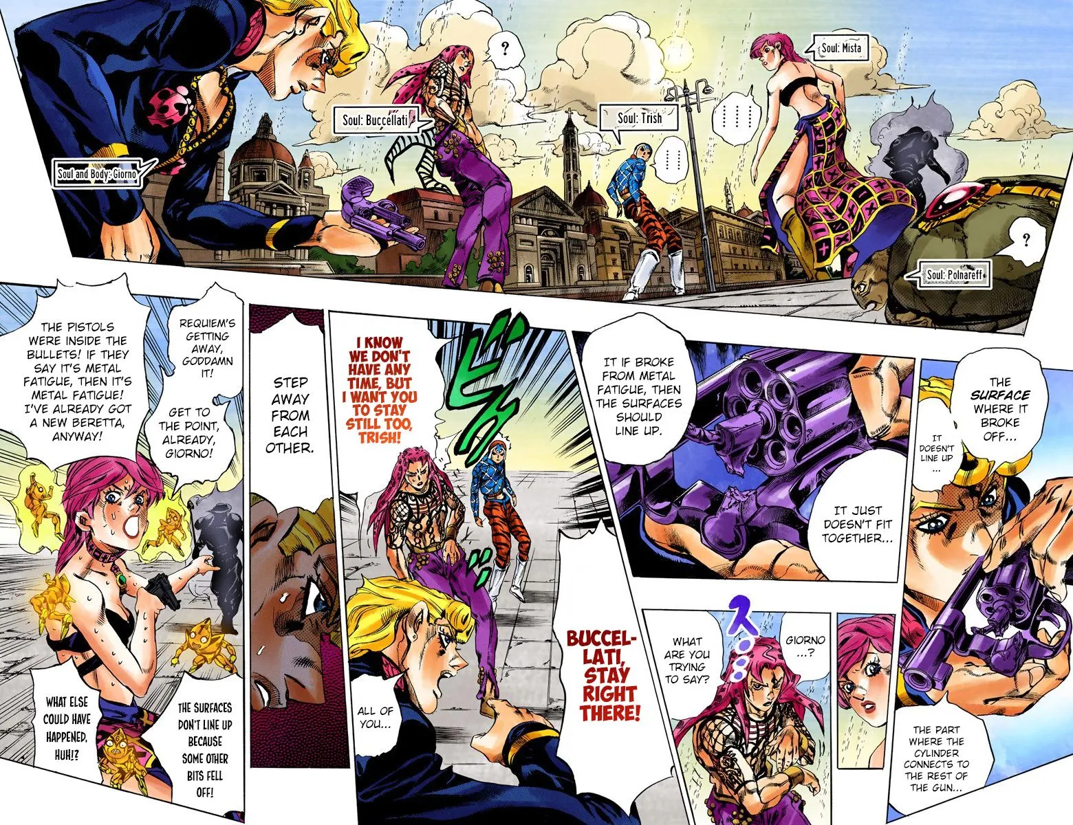 Read JoJo's Bizarre Adventure Part 5 Golden Wind Manga Online