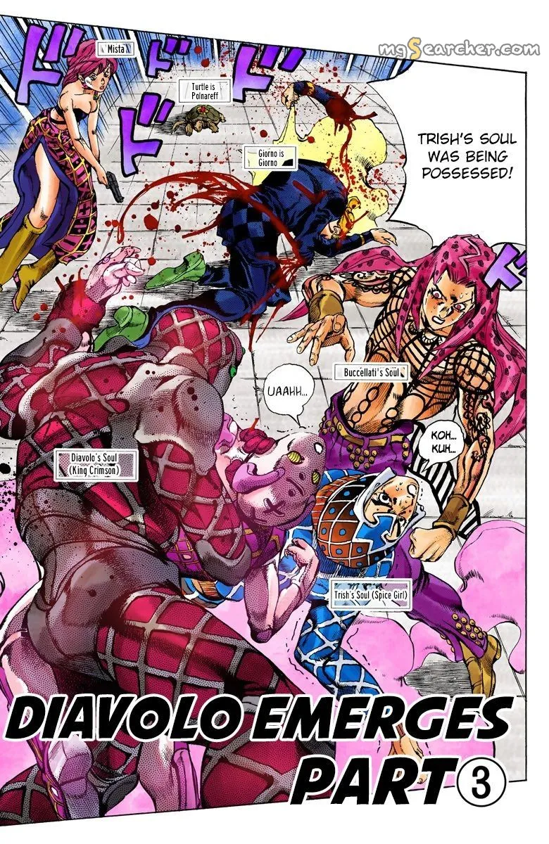 Read JoJo's Bizarre Adventure Part 5 Golden Wind Manga Online