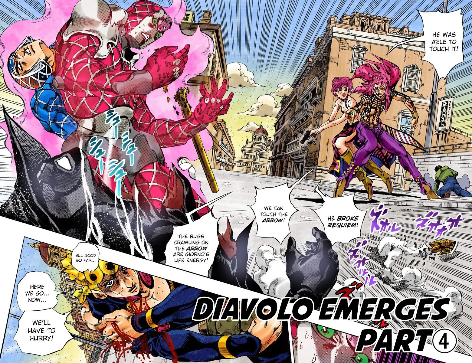 Read JoJo's Bizarre Adventure Part 5 Golden Wind Manga Online