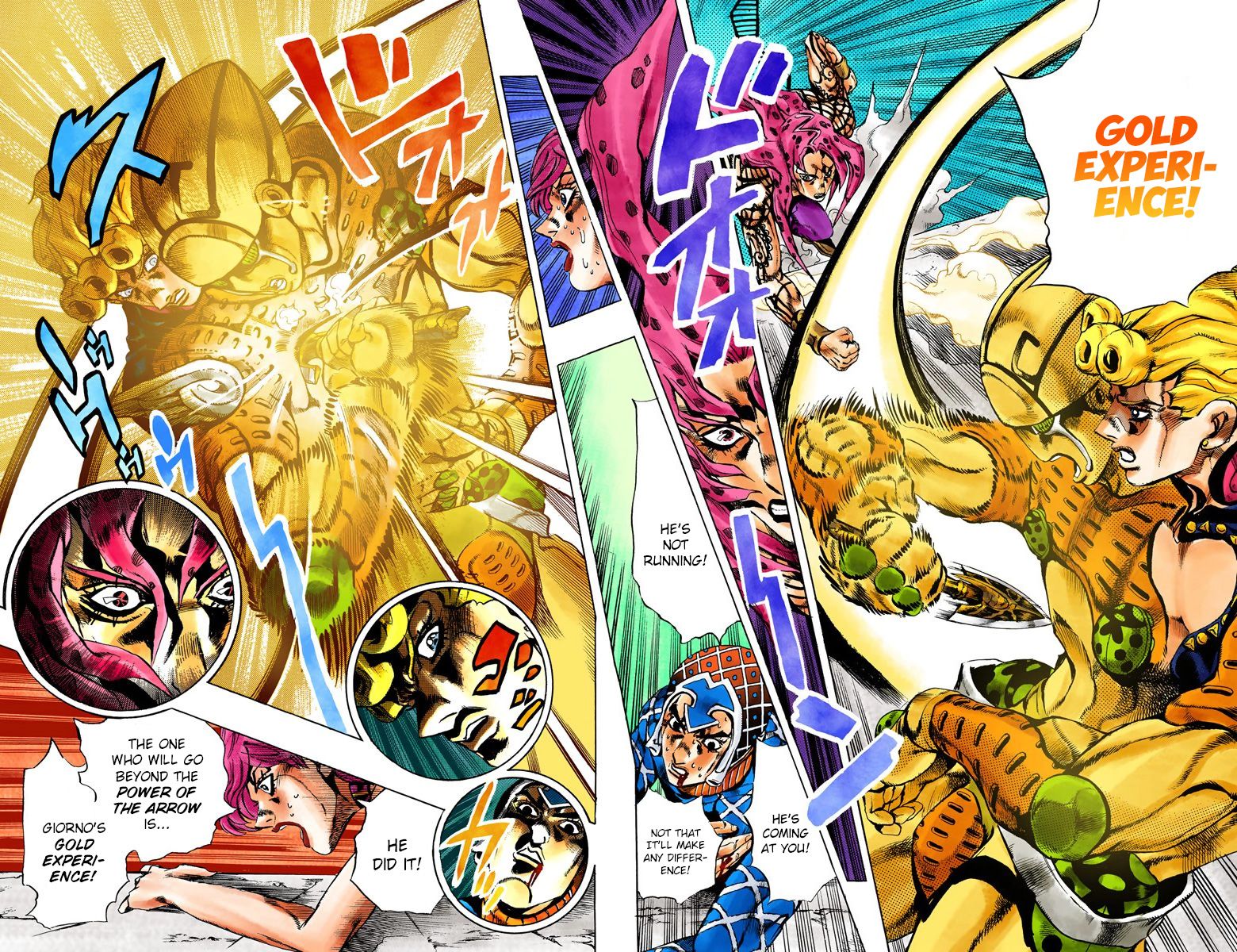 Read JoJo's Bizarre Adventure Part 5 Golden Wind Manga Online