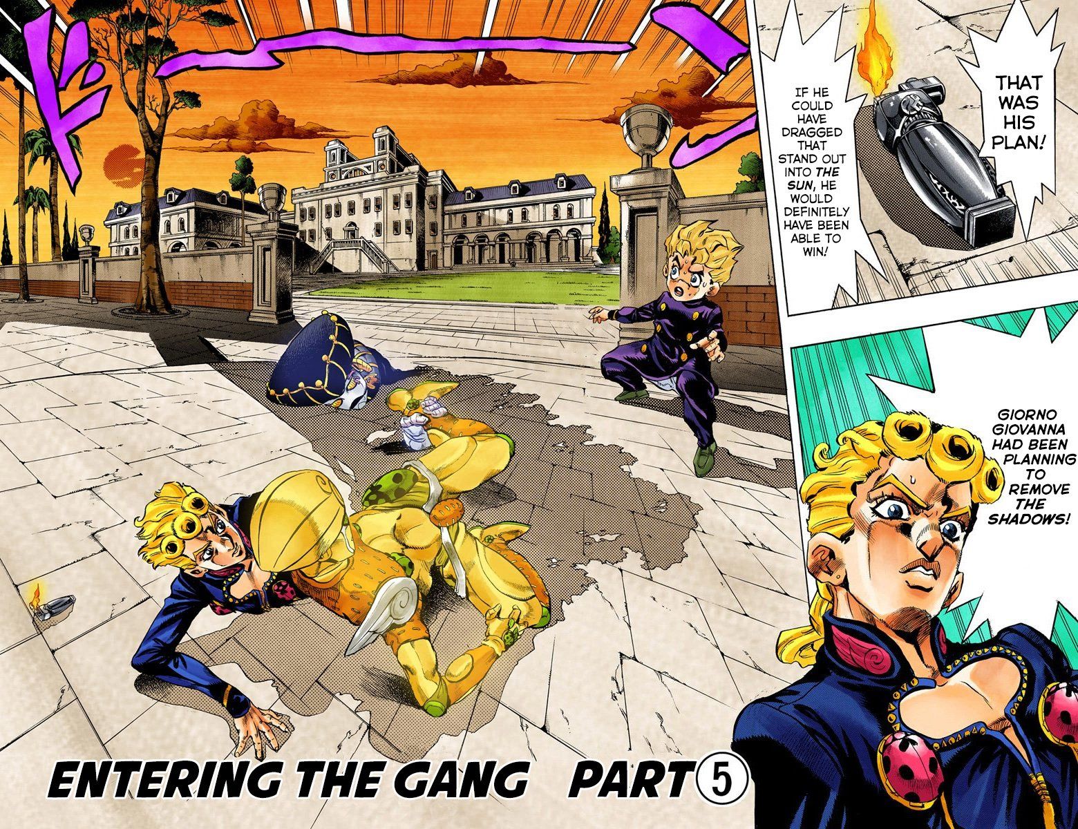 Read JoJo's Bizarre Adventure Part 5 Golden Wind Manga Online